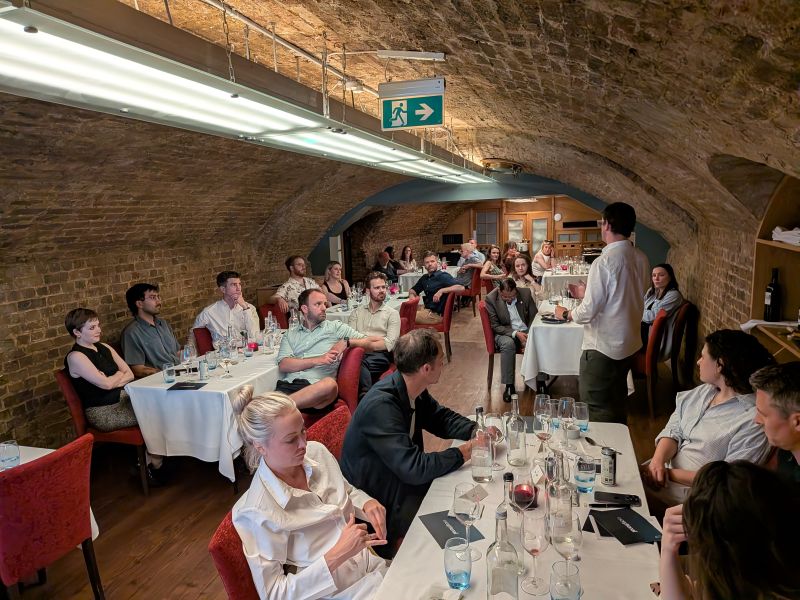 London Climate Action Week dinner